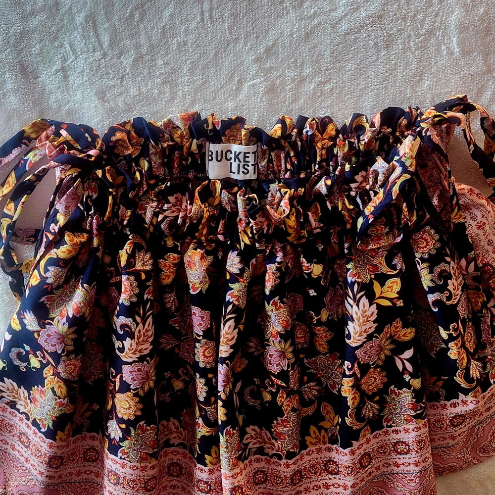 BUCKETLIST Floral Women's Skirt - Multicolor